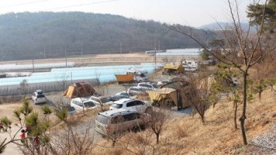 2014년 3월21일~23일 홍성 용봉산캠핑장
